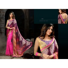 Printed Georgette Designer Saree